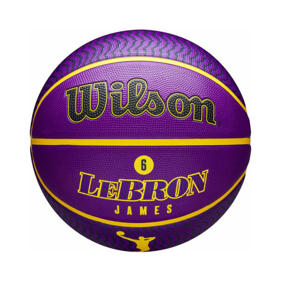 Wilson Μπάλα μπασκετ NBA Player Icon Outdoor bskt Lebron